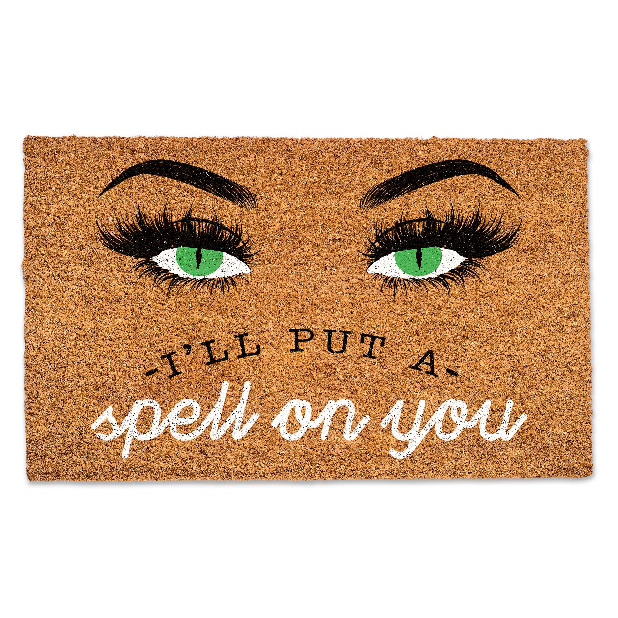 I'll Put a Spell on You Door Mat